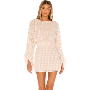 House of Harlow 1960 X Revolve Nika Dress in Champagne